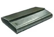 Замок металлический для стальной ленты M 25*57 (0,9) цинк матовый