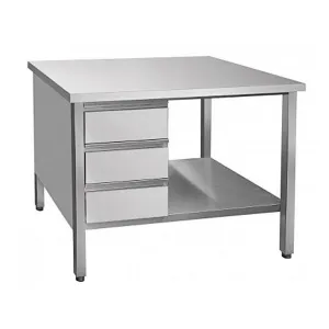 Стол с тумбой островной СТО-7-3